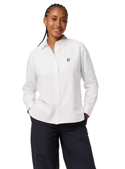 Chemise Oxford Femme Blanche