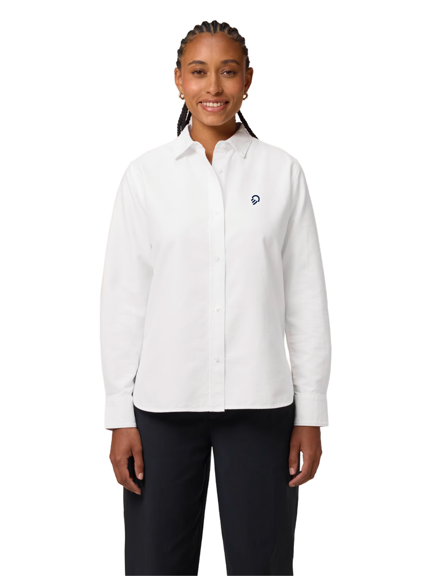 Chemise Oxford Femme Blanche
