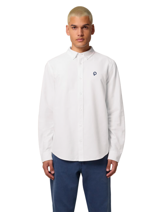 Chemise Oxford Homme Blanche