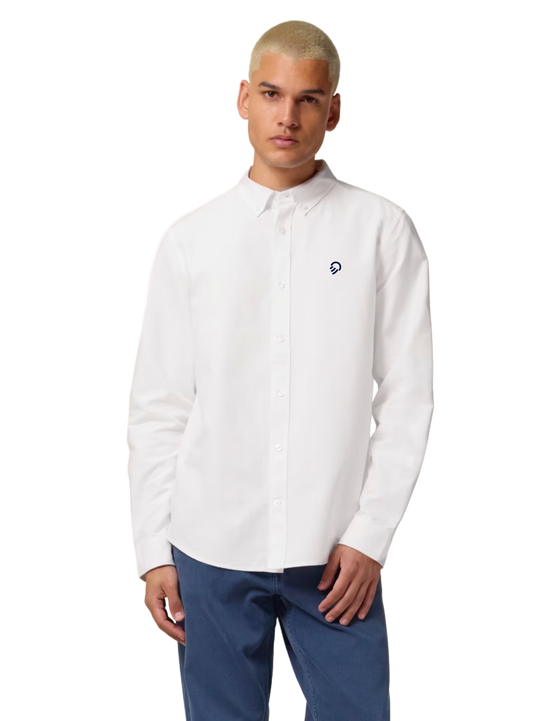 Chemise Oxford Homme Blanche