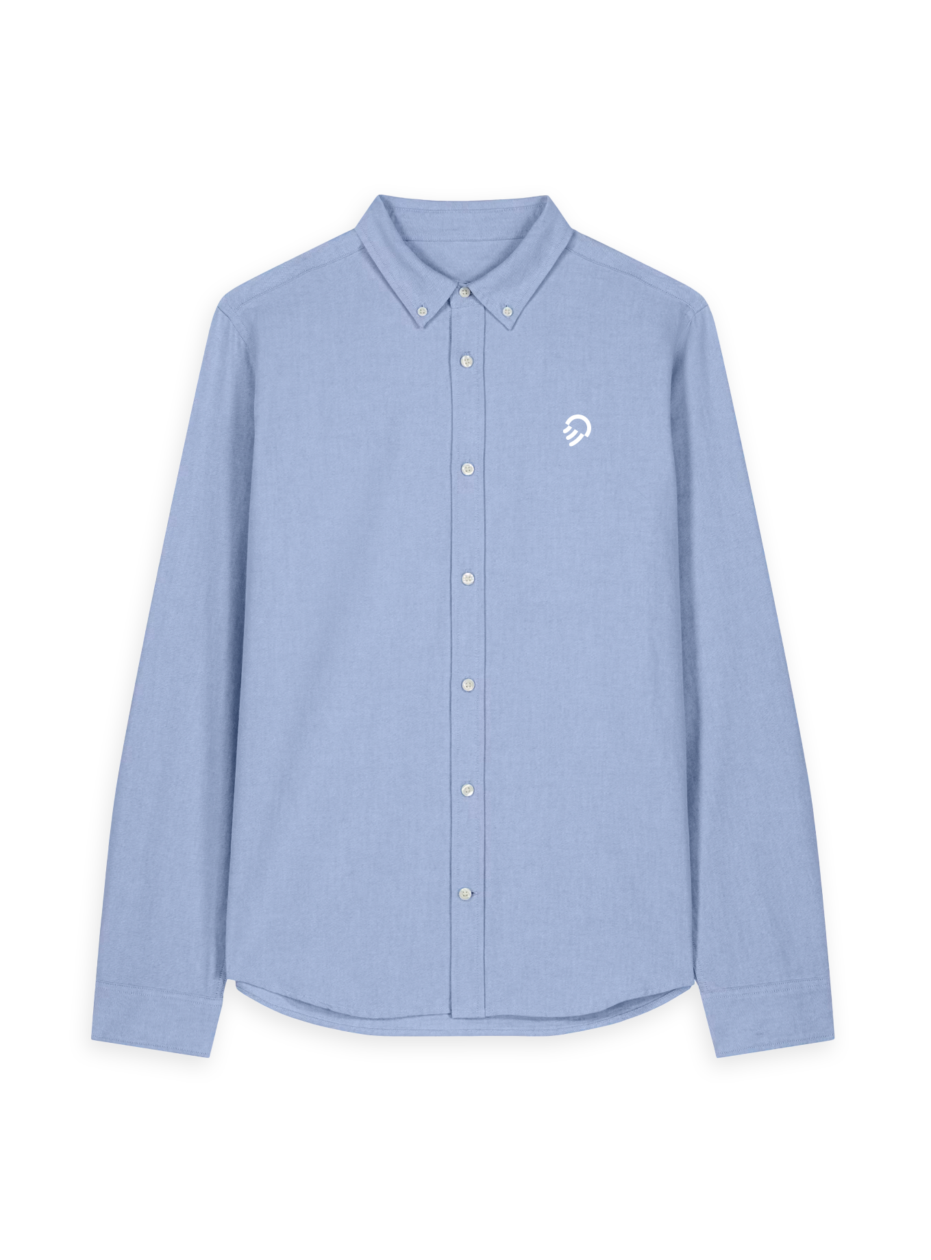 Chemise Oxford Homme Bleue