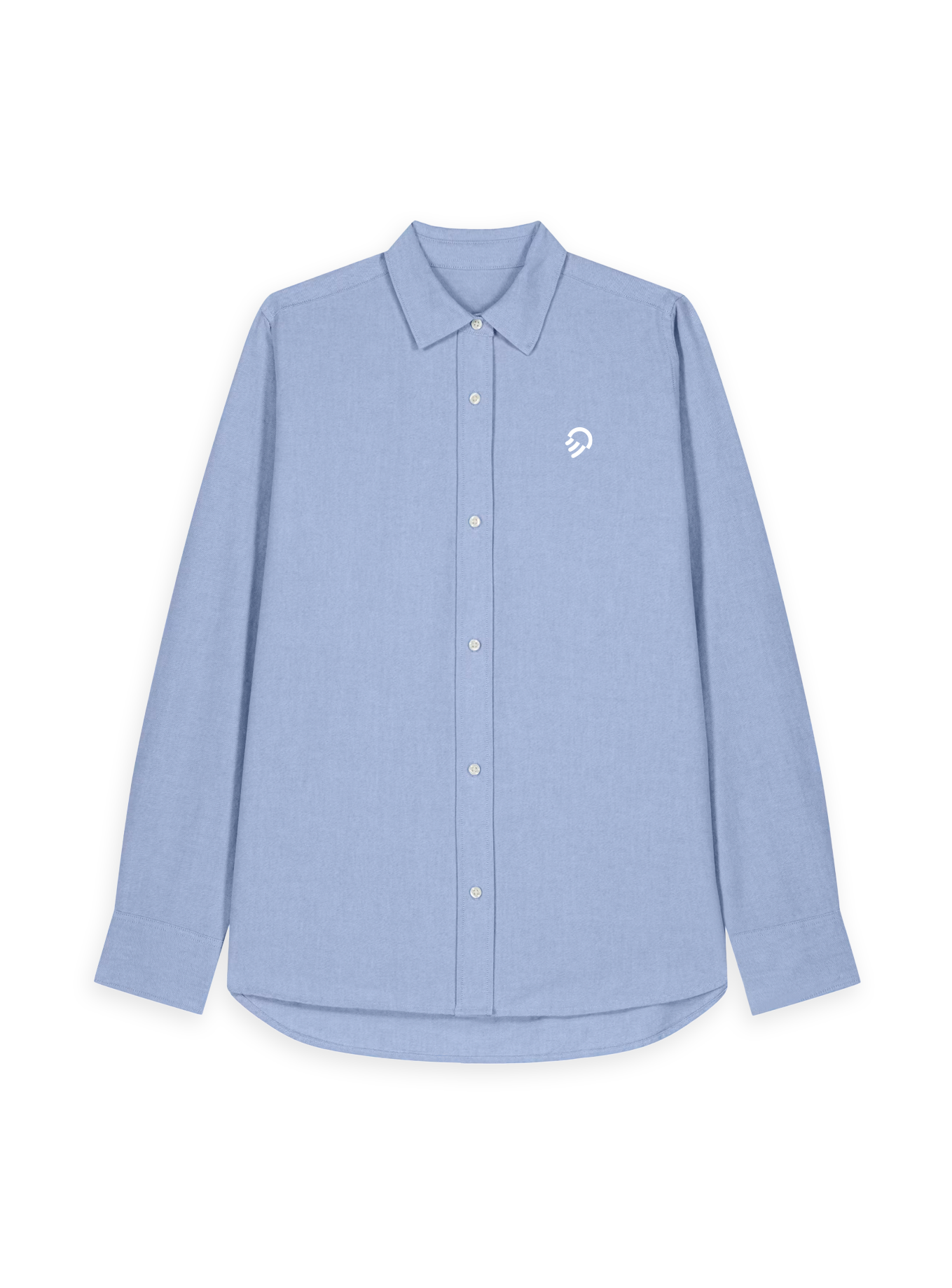 Chemise Oxford Femme Bleue