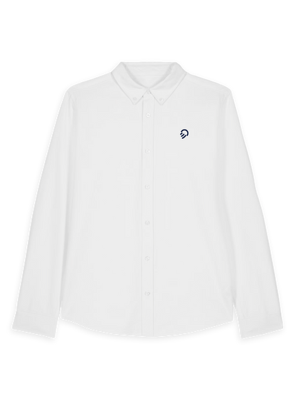 Chemise Oxford Homme Blanche