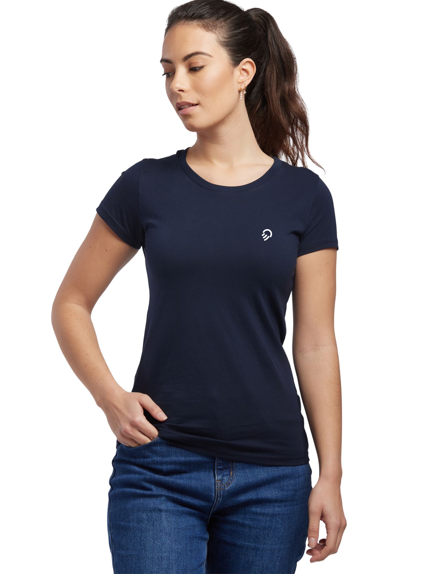 🇫🇷 T-shirt Femme Navy